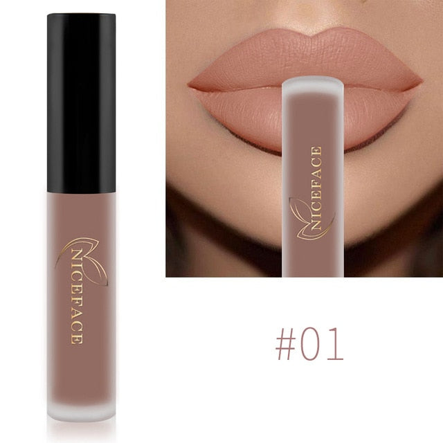 NICEFACE Long Lasting Waterproof Lip Gloss