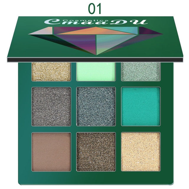 CMAADU Diamond Bright Eye Shadow Palette