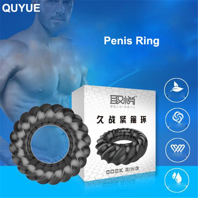 Cock ring ejaculation delay sex toys for men