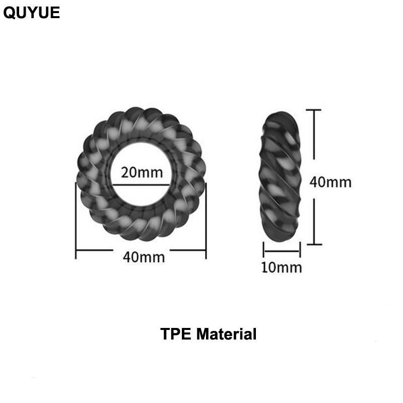 Cock ring ejaculation delay sex toys for men