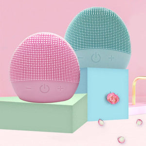 USB Mini Silicone Facial Cleansing Brush