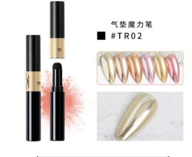 Chrome Stick - Nail Art Mirror Effect Air Cushion Powder Pen