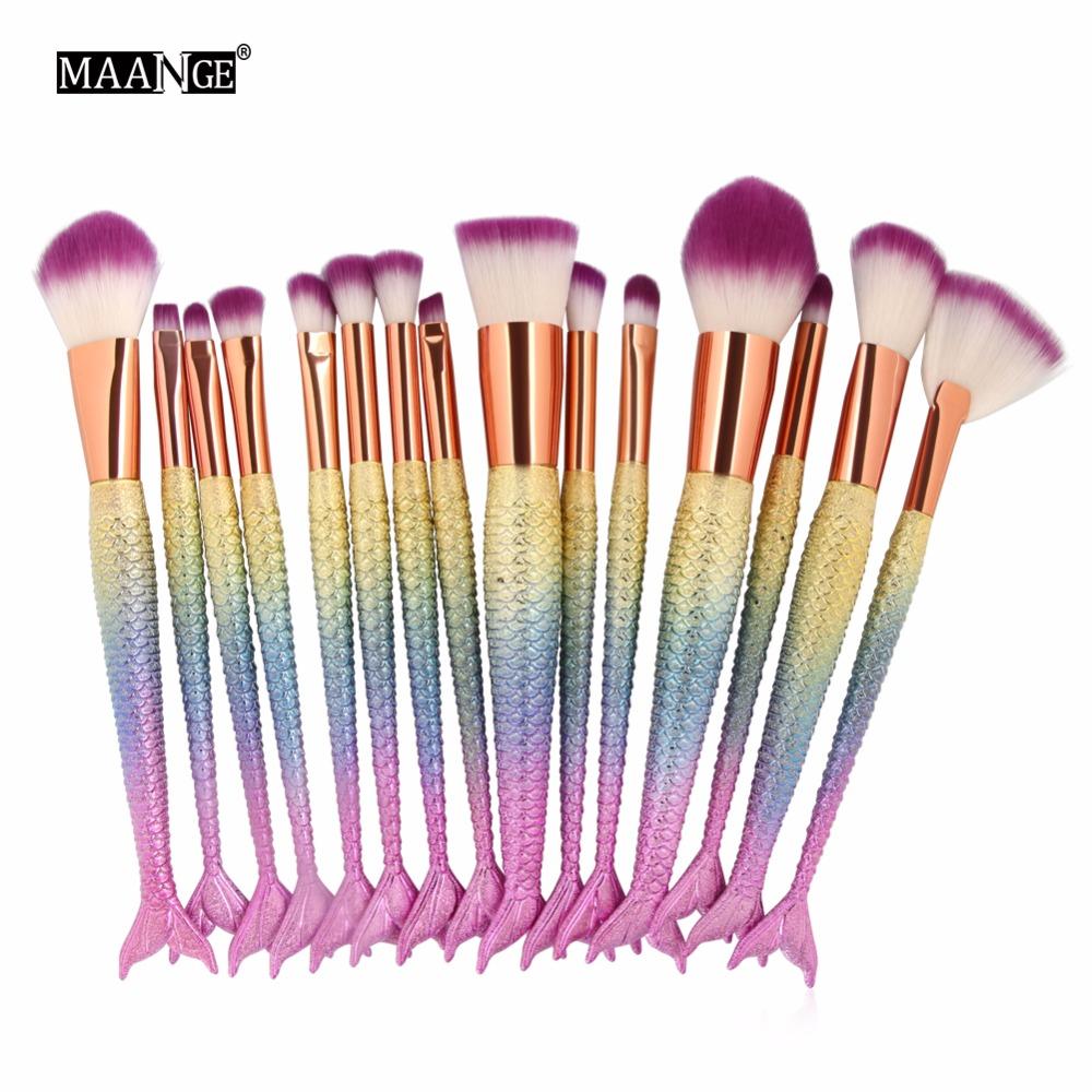 make-up brush set