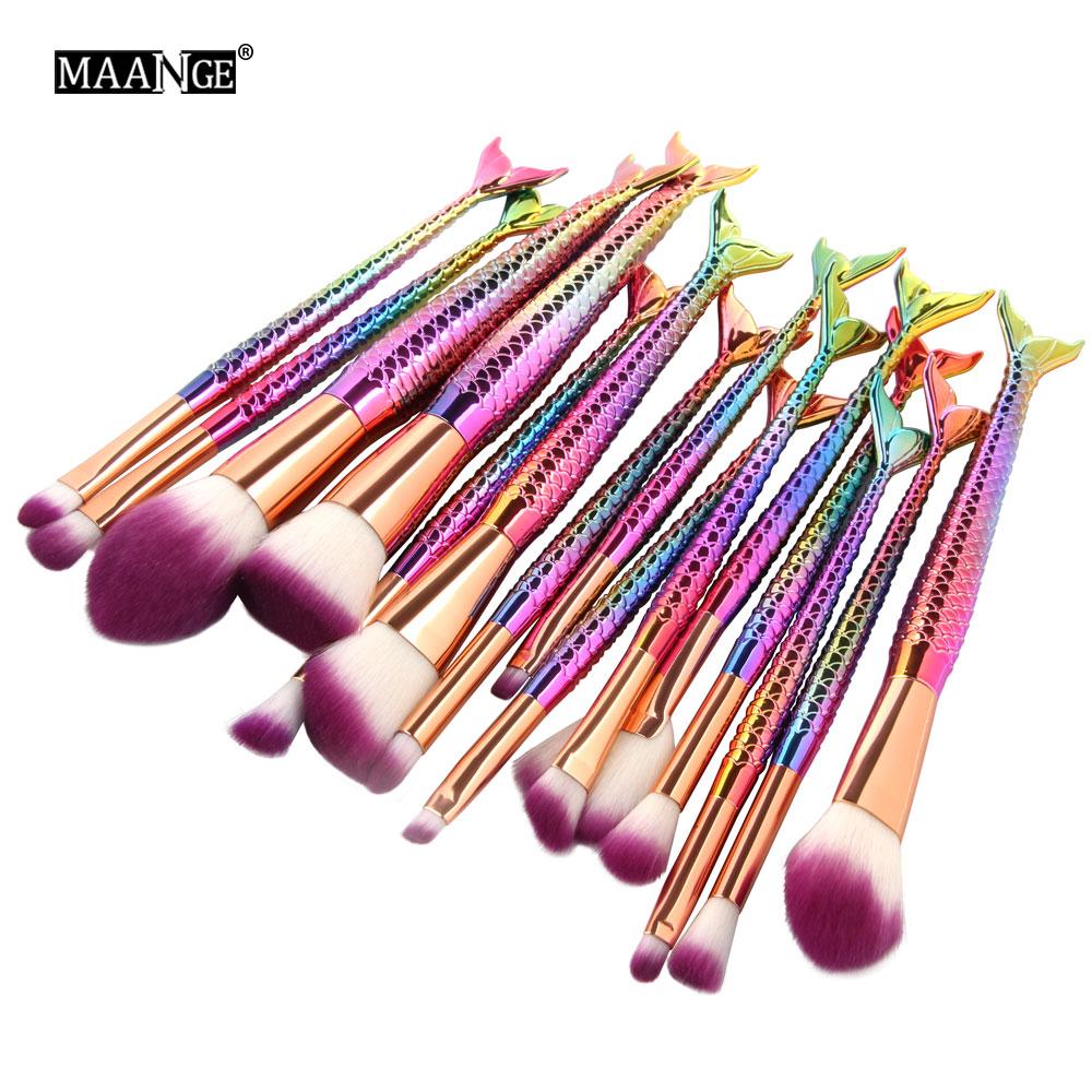 make-up brush set