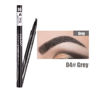 4-Tip Korean Waterproof Microblading Liquid Eyebrow Tattoo Pen