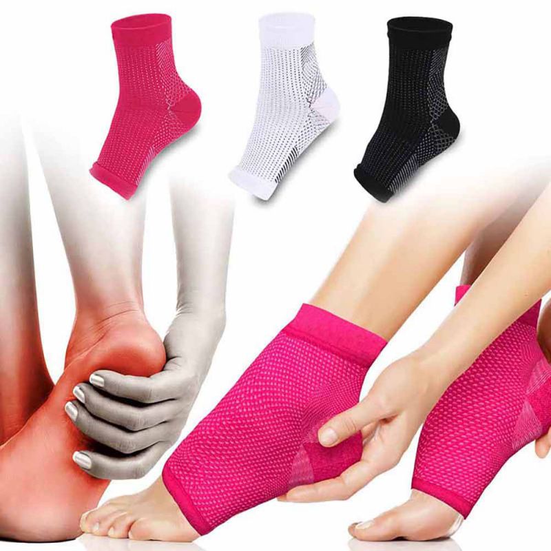 1pair Open Toe Foot Compression Sleeve