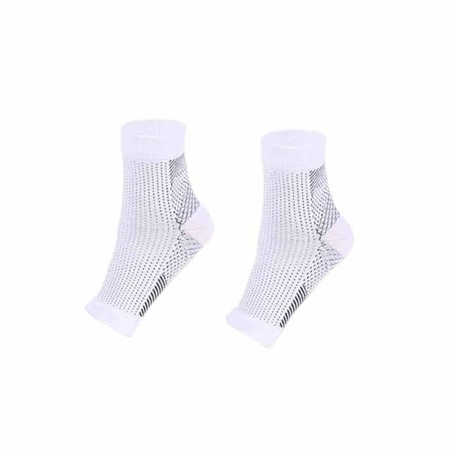 1pair Open Toe Foot Compression Sleeve