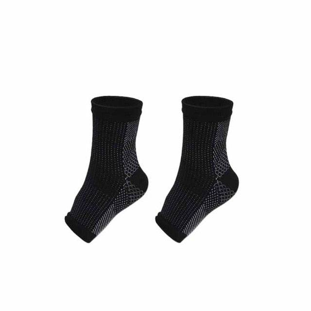 1pair Open Toe Foot Compression Sleeve
