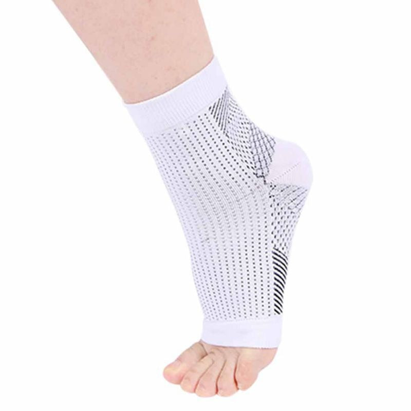 1pair Open Toe Foot Compression Sleeve