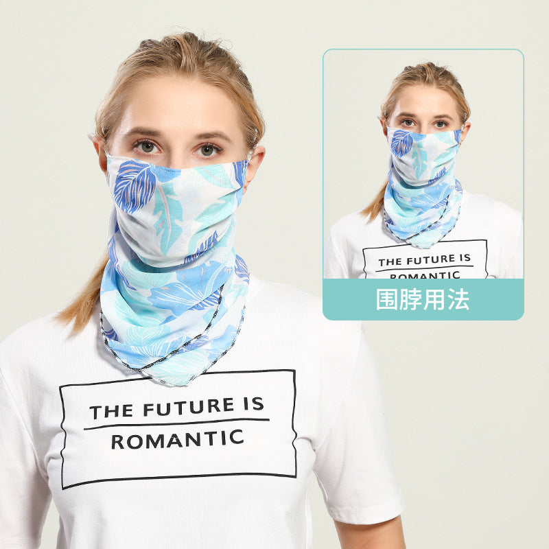 Sun-resistant Silk Breathable Face Mask Gaitor