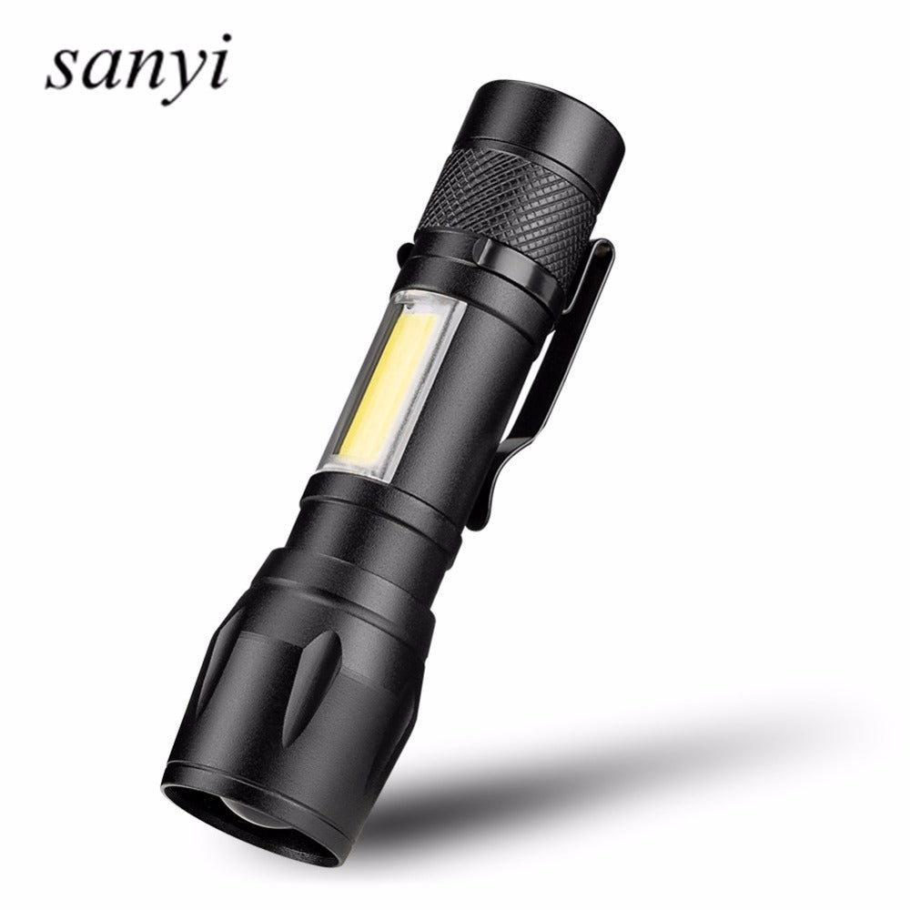 Super Bright LED Waterproof Hand Held Pocket Flashlight