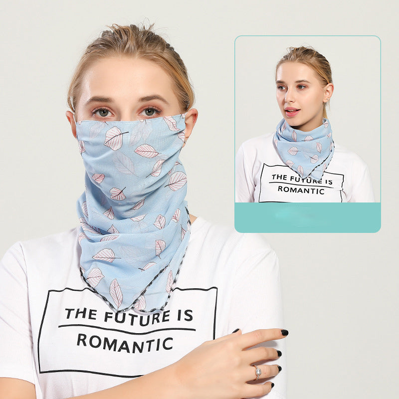 Sun-resistant Silk Breathable Face Mask Gaitor