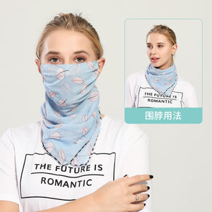 Sun-resistant Silk Breathable Face Mask Gaitor