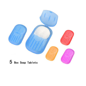 Portable Soap Tablets Sheets