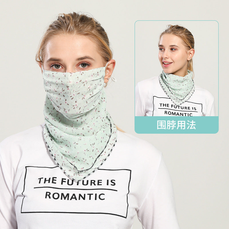 Sun-resistant Silk Breathable Face Mask Gaitor