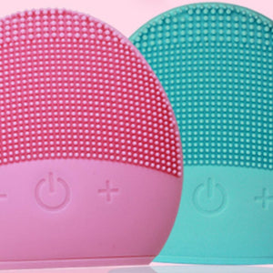 USB Mini Silicone Facial Cleansing Brush