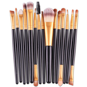 15Pcs Makeup Brush Set