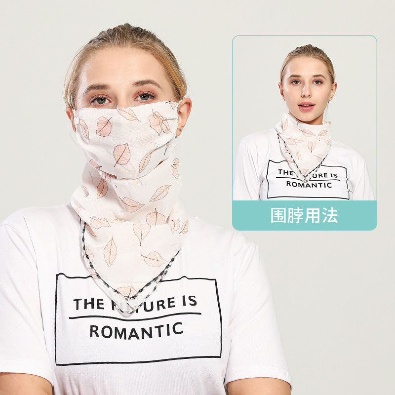 Sun-resistant Silk Breathable Face Mask Gaitor