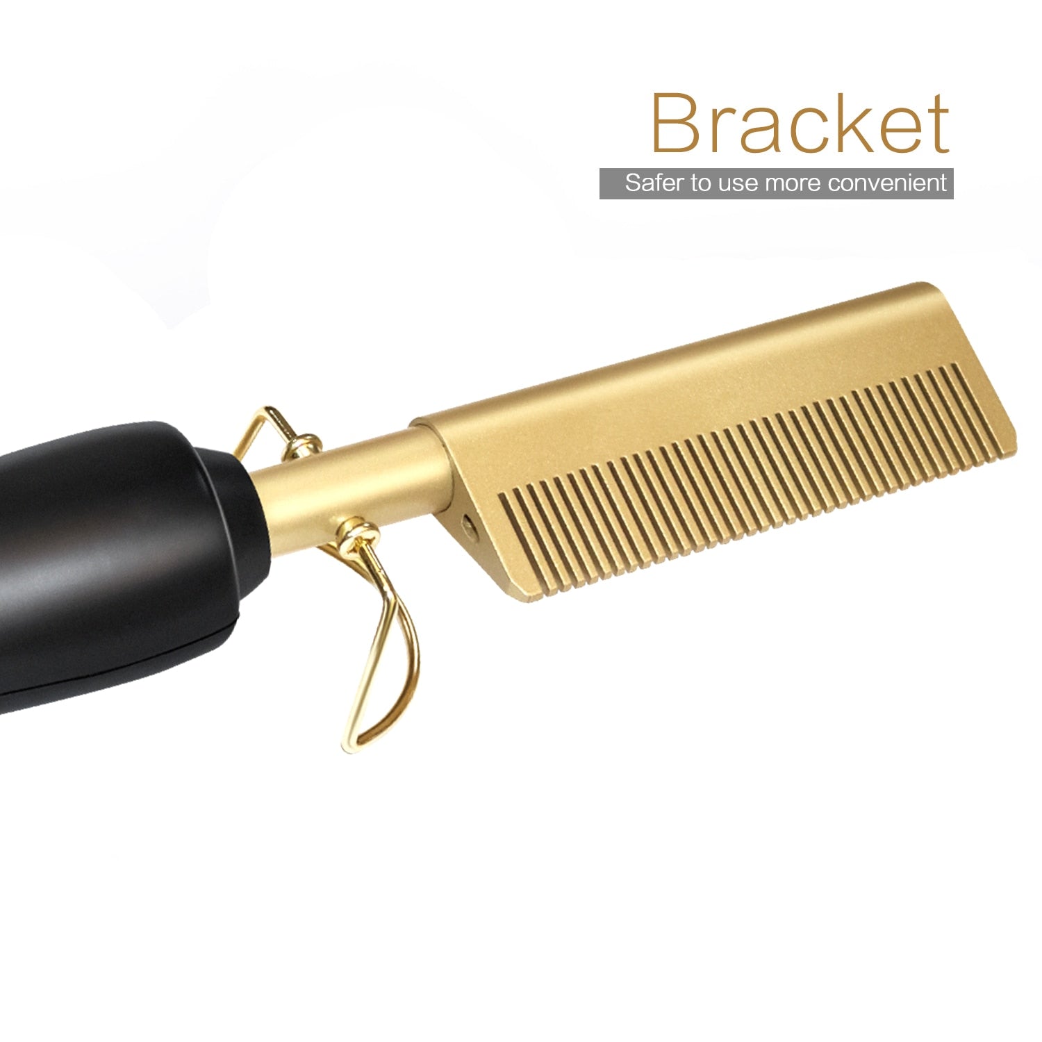 Wet/Dry Curling Iron Hair Straightener Comb