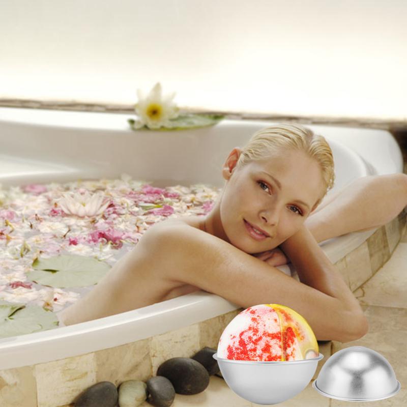 6pcs 3D Bath Bomb Metal Aluminum Mold