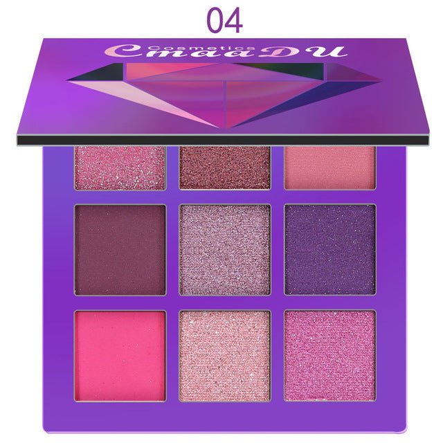 CMAADU Diamond Bright Eye Shadow Palette