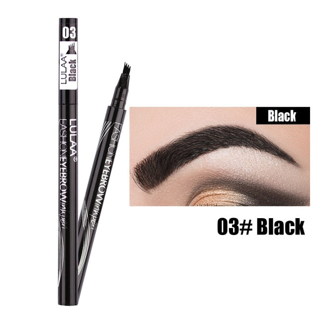 4-Tip Korean Waterproof Microblading Liquid Eyebrow Tattoo Pen