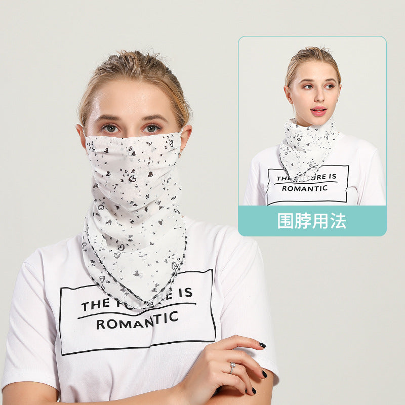 Sun-resistant Silk Breathable Face Mask Gaitor