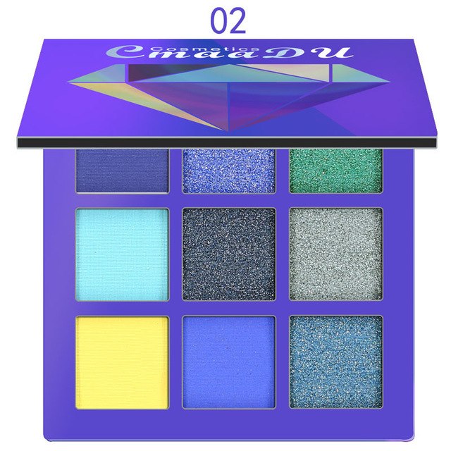 CMAADU Diamond Bright Eye Shadow Palette