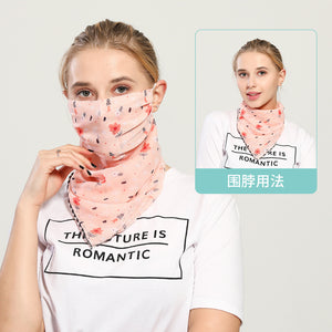 Sun-resistant Silk Breathable Face Mask Gaitor