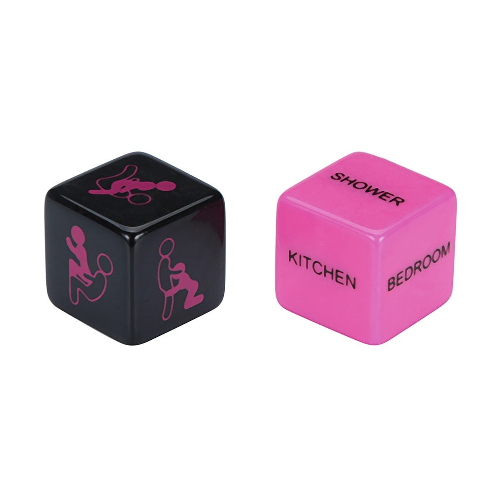 2pc Couples Dice set
