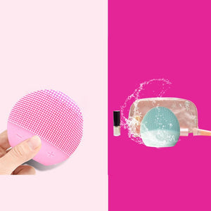 USB Mini Silicone Facial Cleansing Brush