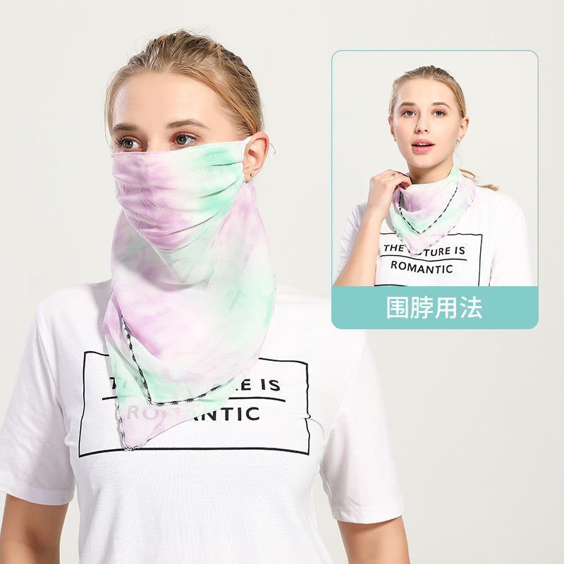 Sun-resistant Silk Breathable Face Mask Gaitor