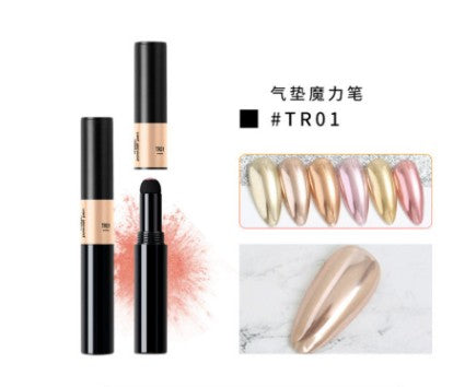 Chrome Stick - Nail Art Mirror Effect Air Cushion Powder Pen