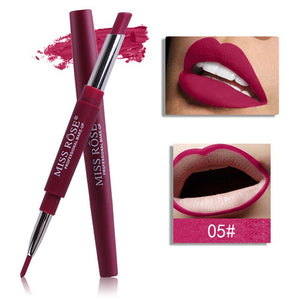 MISS ROSE 1PC Double-end Lip liner lipstick