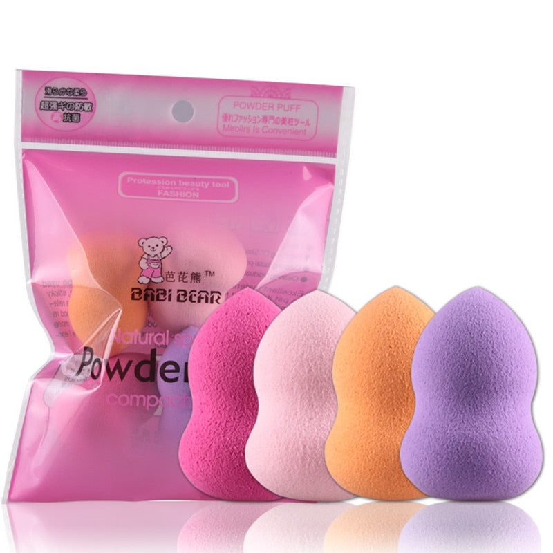 4pc Mini Make-up Sponge Set