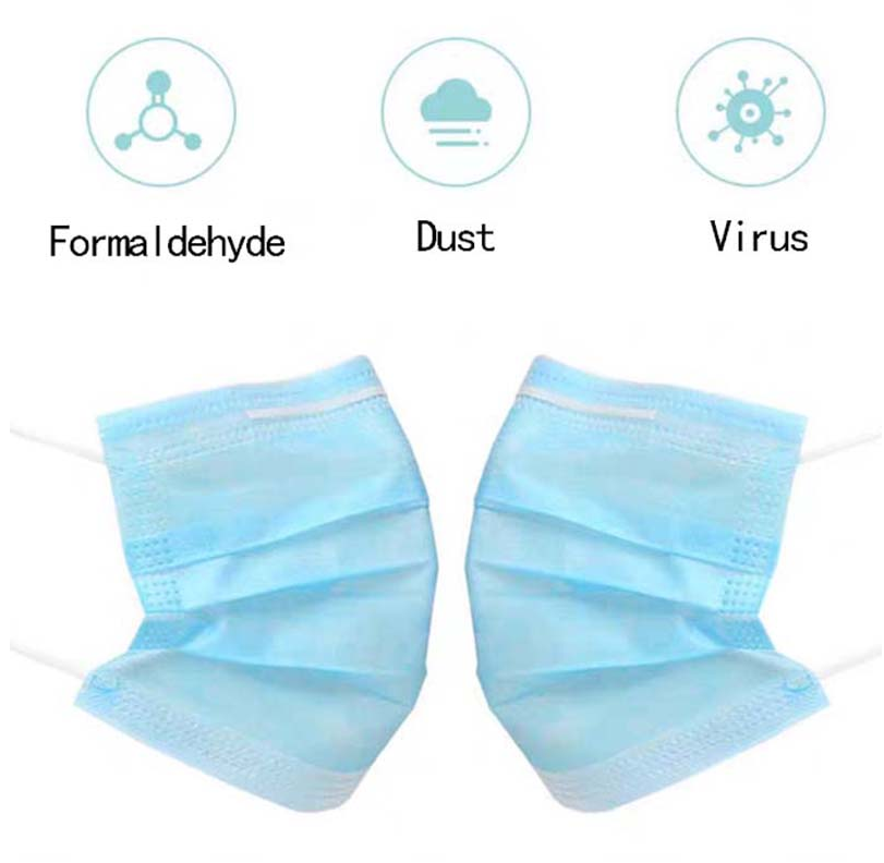 1pc 3 Layer Disposable Face Mask