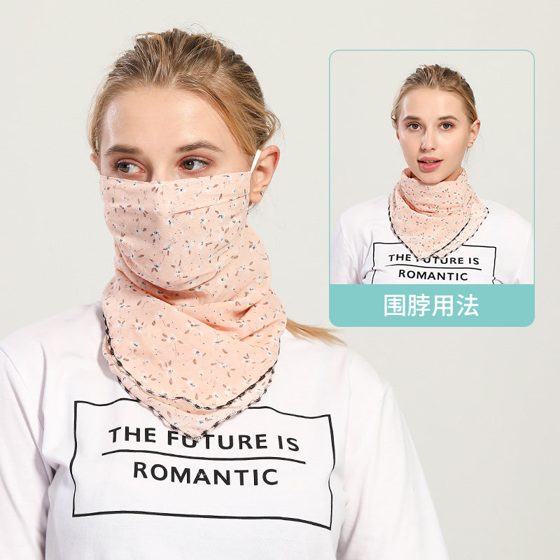 Sun-resistant Silk Breathable Face Mask Gaitor