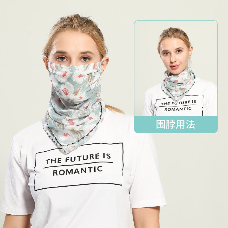 Sun-resistant Silk Breathable Face Mask Gaitor