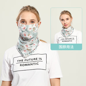 Sun-resistant Silk Breathable Face Mask Gaitor