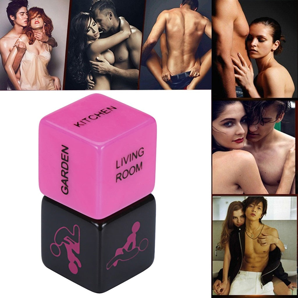2pc Couples Dice set