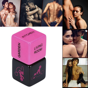 2Pcs Sides Love Posture Sex Couple Dice Fetish Sextoys Sexy Romance Erotic Craps Toy Sex Products sex toys for couples Y10.15