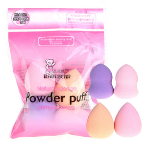 4pc Mini Make-up Sponge Set