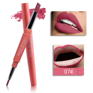 MISS ROSE 1PC Double-end Lip liner lipstick