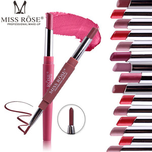 MISS ROSE 1PC Double-end Lip liner lipstick