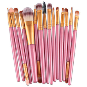 15Pcs Makeup Brush Set