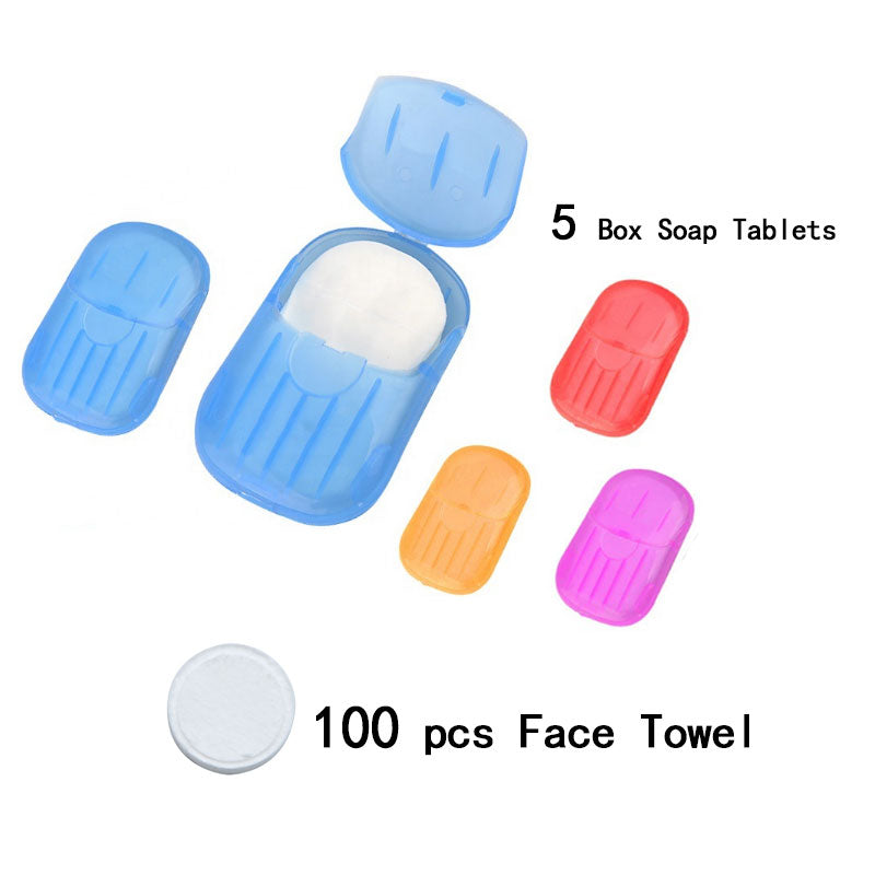 Portable Soap Tablets Sheets