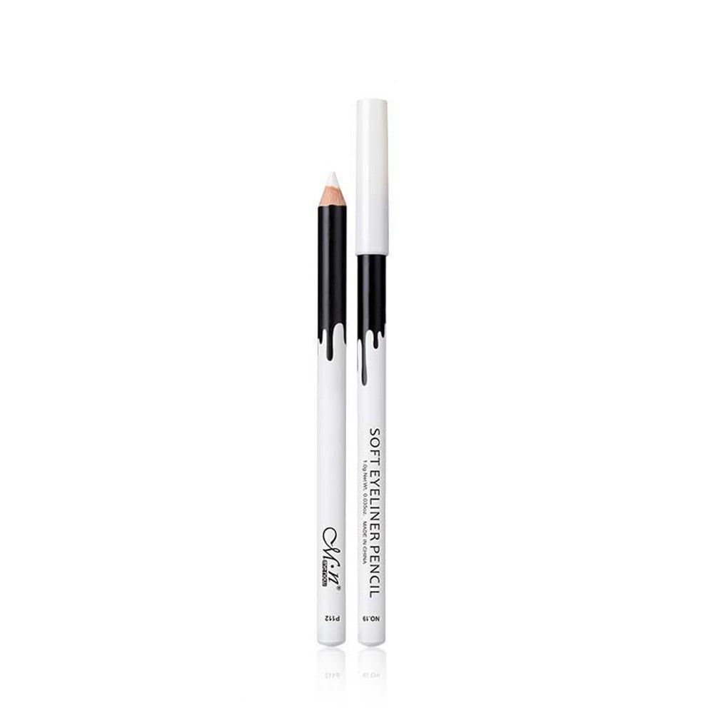 12pc Long Lasting Waterproof White Eyeliner Pencil