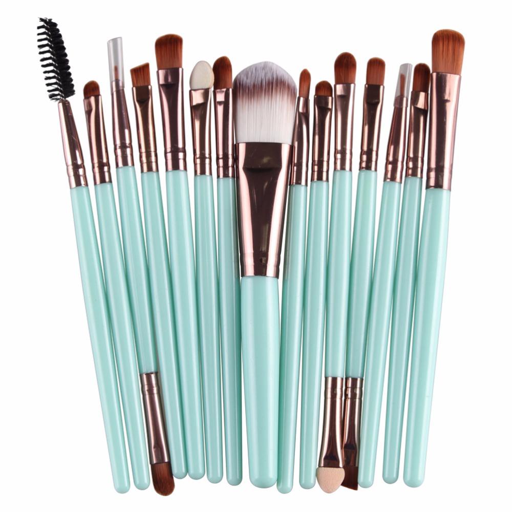 15Pcs Makeup Brush Set