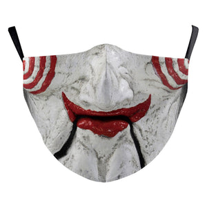 Horror Movie Character Face Mask