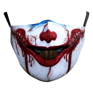 Horror Movie Character Face Mask